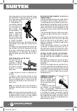 Preview for 6 page of Grupo Urrea SURTEK DG633A User Manual And Warranty