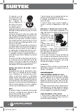 Preview for 8 page of Grupo Urrea SURTEK DG633A User Manual And Warranty