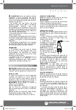 Предварительный просмотр 11 страницы Grupo Urrea Surtek H6024 User Manual And Warranty