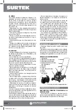 Предварительный просмотр 4 страницы Grupo Urrea SURTEK PP620R User'S Manual And Warrantly