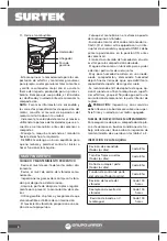 Preview for 6 page of Grupo Urrea SURTEK PVC765 User Manual And Warranty