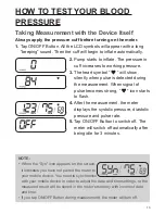 Preview for 14 page of GRx Dignostics TD-3140 Owner'S Manual