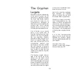 Preview for 10 page of Gryphon Legato Legacy Owner'S Manual