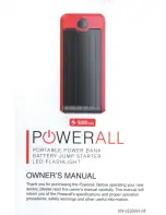 Предварительный просмотр 1 страницы Gryphon POWERALL User Manual