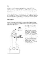 Preview for 2 page of Gryphon Wet-Belt Sander Instructions