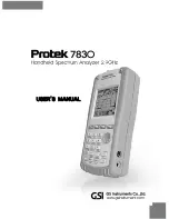 Preview for 2 page of GS Instruments Protek 7830 User Manual