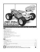 Предварительный просмотр 2 страницы GS Racing SUTCE Instructional Manual