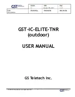 Предварительный просмотр 1 страницы GS Teletech GST-IC-ELITE-TNR User Manual