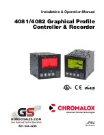 GS Chromalox 4081 Installation & Operation Manual preview