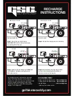 Preview for 2 page of GSC Golf Skate Caddy Owner'S Manual