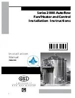 GSi Autoflow 2000 Series Instruction Manual предпросмотр