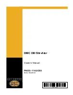 Preview for 1 page of GSi DMC DIII Stir-Ator Owner'S Manual