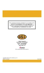 Preview for 12 page of GSi FFI SCR Installation Manual