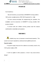 Preview for 2 page of GSK 980TDi User Manual