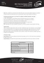 GSL electronics MCB-1225 Operating Instructions preview