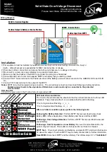 Предварительный просмотр 2 страницы GSL electronics MIHV16O Operating Instructions