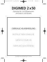 Preview for 1 page of GSL DIGIMED 2 x 50 Instruction Manual