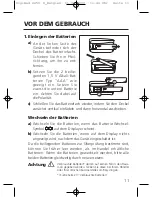 Preview for 11 page of GSL DIGIMED 2 x 50 Instruction Manual