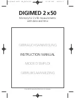 Preview for 25 page of GSL DIGIMED 2 x 50 Instruction Manual