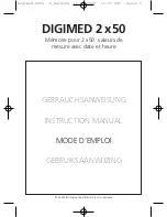 Preview for 49 page of GSL DIGIMED 2 x 50 Instruction Manual