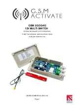 GSM Activate 4G-SWV-V10 Manual предпросмотр