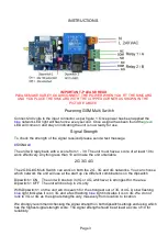 Предварительный просмотр 3 страницы GSM Activate 4G-SWV-V8 Quick Start Manual