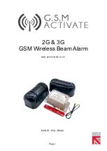 Предварительный просмотр 1 страницы GSM Activate ECO-BEAM Manual