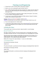 Preview for 4 page of GSM Activate GSM Protect Manual