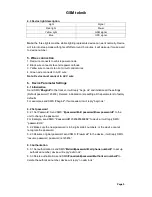 Preview for 5 page of GSM teknik TK-06A User Manual