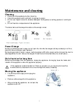 Preview for 11 page of GSM Bellini BBF145BI Installation & Operation Instructions