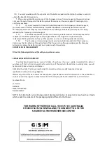 Preview for 14 page of GSM Bellini BBF145BI Installation & Operation Instructions