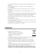 Предварительный просмотр 6 страницы GSM Bellini BDWM126W Installation & Operation Instructions