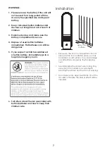 Предварительный просмотр 7 страницы GSM Mistralaire SKJ-CR022 Instruction Manual