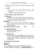 Preview for 17 page of GSM Power Socket User Manual