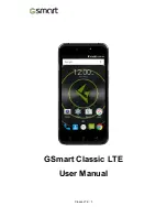 Gsmart Classic LTE User Manual предпросмотр