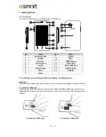 Предварительный просмотр 5 страницы Gsmart Gsmart T4 Manual