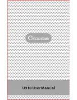 Gsou U910 User Manual preview