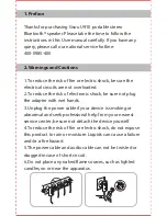 Preview for 2 page of Gsou U910 User Manual