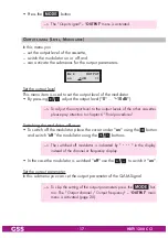 Предварительный просмотр 17 страницы GSS.standard HDTV 1200 C CI Assembly Instruction Manual