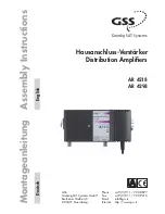 GSS AR 4218 Assembly Instructions предпросмотр