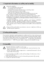 Preview for 2 page of GSS AR 5218 Assembly Instructions