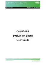 GSS CozIR-LP3 User Manual предпросмотр