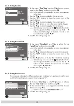 Предварительный просмотр 28 страницы GSS DRS 550 HDMI Operating Instructions Manual