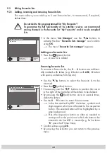 Предварительный просмотр 44 страницы GSS DRS 550 HDMI Operating Instructions Manual