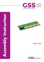 GSS HAV 160 Assembly Instruction Manual preview