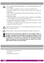 Предварительный просмотр 3 страницы GSS HAV 160 Assembly Instruction Manual