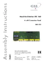 Preview for 1 page of GSS HAV 470 Assembly Instructions Manual