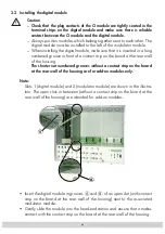 Preview for 9 page of GSS HDC 460 CI AV Assembly Instructions Manual