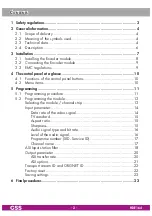 Preview for 2 page of GSS HDE 164 Assembly Instruction Manual