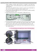 Preview for 8 page of GSS HDE 164 Assembly Instruction Manual